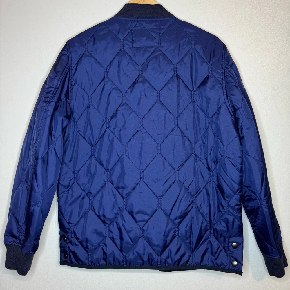 J.Crew‎ Quilted Bomber Jacket Mens Small